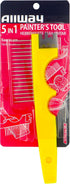 ALLWAY BC5 5-In-1 Painter's Tool with Multi-Functional Brush Comb...