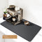 Coffee Mat(Dark Gray 12"x19''), Coffee Bar Mat for Countertop, Anti-Slip Absorbent Dish Drying Mat for Kitchen, Suitable for Coffee Machine, Coffe...
