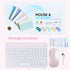 Bluetooth Keyboard and Mouse Combo,Rechargeable keyboard mouse combo,Ultra-Slim Portable Compact Wireless Mouse Keyboard Set for iPad/iPad Pro/iPa...
