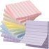 Mr. Pen- Lined Sticky Notes 3x3, 12 Pads, 720 Sheets in Total, Morandi Colors, Sticky Notes with Lines, Sticky Note Pads, Sticky Pads, Sticky Note...