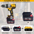 Battery Adapter Compatible with Dewalt 20v Max Tools, Convert for Milwaukee M18 18V Battery to Replacement for Dewalt 20v Battery to 20v Cordless ...
