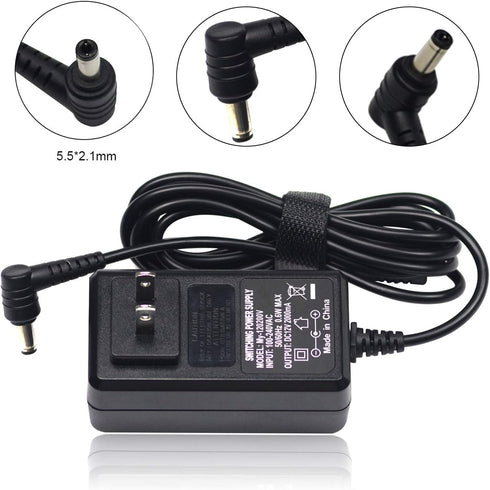 12V 2A AC Adapter Compatible with Celestron Telescope NexStar LCM CPC Series Power Adapter Charger (MPN: 18778)...