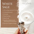 White Sage Smudge Sticks 4" Long - Burning Sage Bundle for Cleansing House, 3pk...