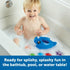 Learning Resources Steve The Scoop & Splash Shark, 7 Pieces, Ages 18 Months+, Toddler Learning Toys, Baby Toys ,Toddler Bathtub,Pool Toys, Water T...