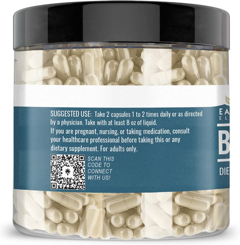 Earthborn Elements Beta Glucan, 200 Capsules, Pure & Undiluted, No Additives...