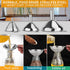 Metal Stainless Steel Funnel, Large Medium Small Funnel Set of 3, Food Grade Mini Funnels for Kitchen Use Filling Bottles Flask Cooking, 2 Brushes...