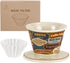 Ceramic Wave Coffee Dripper...