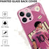 ZERMU for iPhone 13 Case, Mess%i Inter Soccer Miam-i Fashion Soft Shockproof Crystal Acrylic Full Protection TPU Shock Absorption Bumper Cover Cas...