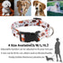 2PCS Dog Thanksgiving Collar with Pet Funny Turkey Leash Set Cat Adjustable Dog Cute Fall Collars for Small Medium Large Pets Dogs Cats (Large)...