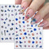 Colorful Flower Nail Stickers for Nail Art 6Sheets Ice-clear Dried Flowers Nail Art Supplies Cherry Blossoms Sunflower Nail Decals Daisy Nail Art ...