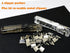 2 Pcs Metal Clip Pusher Stapler Clippers Modern Stapler Push Clamp Office Paper Clip Book Binding Machine Office Supplies Home Desk Accessories...