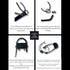 Quick Adjust E-Collar Replacement Strap Dog Training Collar Fits Fi, Dogtra, Sportdog Replacement Strap, Genuine BioThane®-Made in The USA (HF Bla...