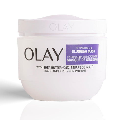 Olay Deep Moisture Slugging Mask with Shea Butter, Fragrance Free, 3.4 oz...