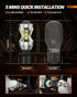 SEALIGHT 921 LED Bulb Reverse Light, 912 921 LED Bulbs 6000K White 2600LM Super Bright, 912 906 904 W16W for T15 Backup Reverse Light Bulb, Plug a...