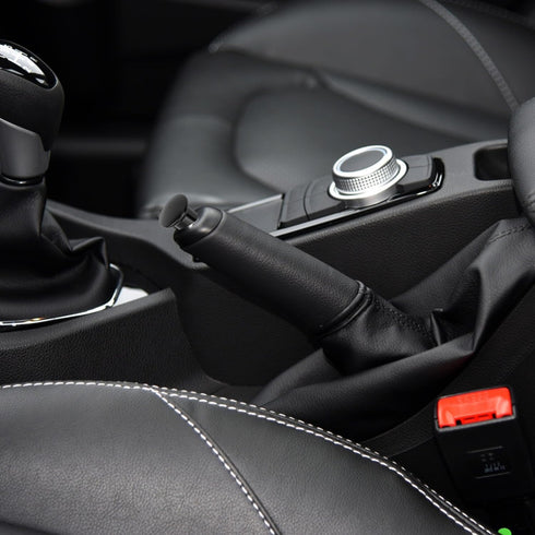 2PCS Car Drift Button Knob Compatible with Toyota GT86/BRZ/FRS,Aluminum Alloy Handbrake Cover,Universal Emergency Brake Cover Turn Knob (Black)...