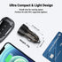 60W Fast Car Charger USB C with Voltage Display, ACEFAST PD3.0/QC3.0/AFC/FCP Fast Charging Dual Port Car Power Adapter for iPhone 13 Pro Max/13 Pr...