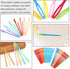 30 PCS Large Eye Plastic Needles, 2.7Inch/3.5Inch/5.9Inch Plastic Weaving Needles, Yarn Needles, Learning Needles, Safety Plastic Lacing Needles f...