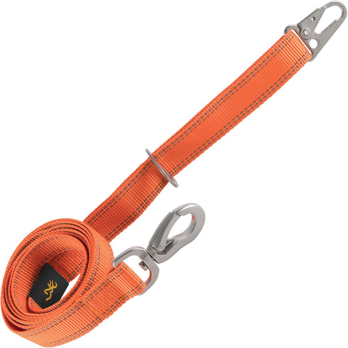 Browning Classic Dog Leash, Safety Orange, 6ft x 1in...