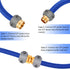 Garden Hose Repair Kit, Zinc and Aluminum Male and Female Hose End, Suitable for 3/4 Inch and 5/8 Inch Garden Hoses (2Sets)(2Female+2Male)...