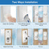 Refrigerator Lock AOSITE 4 Pack Mini Fridge Locks for Kids No Drill Cabinet Lock with Keys Cupboard Lock Child Safety Locks for Cabinets Drawer Lo...