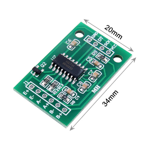 10pcs HX711 Load Cell Amplifier Module Board kit A/D Converter Module for Arduino Human Body Scale Pressure Sensors...