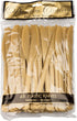 JAM PAPER Premium Utensils Party Pack - Plastic Knives - Gold - 48 Disposable Knives/Pack...