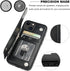 Compatible with iPhone 13 Wallet Case with Card Holder, PU Leather Kickstand Card Slots Case, Double Magnetic Clasp Durable Shockproof Cover 6.1 I...