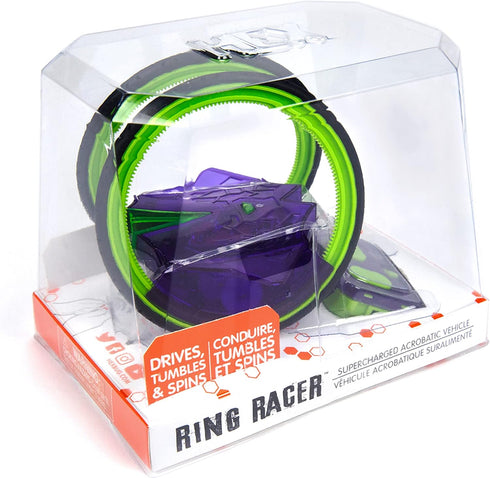 HEXBUG Ring Racer, Self-Stabilizing Rechargeable Remote Control Robot Toys for Kids, STEM Toys for Boys & Girls Aged 8 & Up, (Colors May Vary)...
