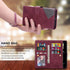UEEBAI Wallet Case for Samsung Galaxy S21 FE 5G, Vintage Premium PU Leather Cover Flip Case with Card Slots Magnetic Closure Zipper Pocket Kicksta...