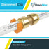 SharkBite 3/8 Inch Disconnect Clip for Push to Connect Brass Plumbing Fittings, U708A...