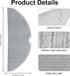 5 Pcs Mop Pads for Roborock S8 Pro Ultra Robot Vacuum, Washable Reusable Mopping Pad Replacement Accessories...