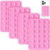 4PCS Silicone Suction Phone Case Mount, Hands-Free Phone Accessories Holder, Durable Strong Grip Holder for Selfies and Videos, Silicon Phone Stan...
