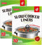 Slow Cooker Liners Disposable Cooking Bags Small Size Pot Liners Fit 1QT to 3QT Suitable for Oval & Round Pot (20)...