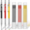 Enhon Mechanical Carpenter Pencils with 36 2mm Refills, Upgrade Carpenter Pencil with Long Head Deep Hole Marker and Built in Sharpener, Construct...