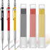 Enhon Mechanical Carpenter Pencils with 36 2mm Refills, Upgrade Carpenter Pencil with Long Head Deep Hole Marker and Built in Sharpener, Construct...