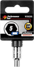 Performance Tool W36205 1/4-Inch Drive 5mm 6pt Socket...