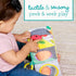 Infantino Peek & Seek Sensory Discovery Cube, Selfie Mirror, Early Fine Motor Skills Development, for Infants & Toddlers 3M+...