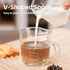 Espresso Shot Glass 70ML/2.3OZ Triple Pitcher Barista Double Spouts With Pouring Handle (1 Pack)...