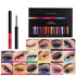 Jolilab 16 Colors Eyeliner Pencil Set Eyeliner Pencil Glitter Eyeliner Liquid Liner Pigmented Waterproof Smudgeproof Long Lasting Eye Liner Christ...