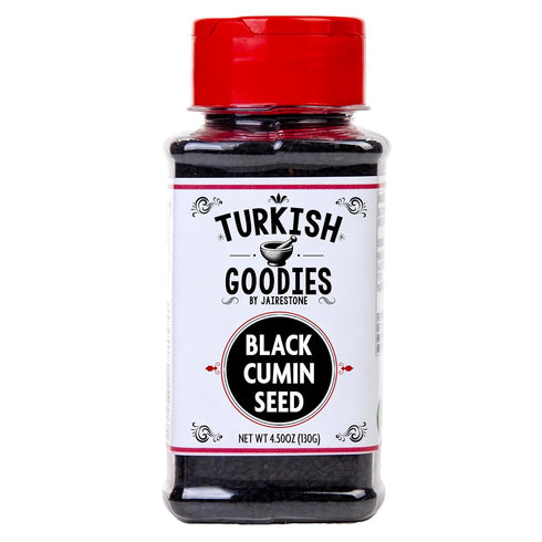 Black Cumin Seeds, Whole Nigella Sativa Seeds, Great as Herbs, Seasoning for Salads, Baking, Cooking, Black Seed by Turkish Goodies Culinary Spice...