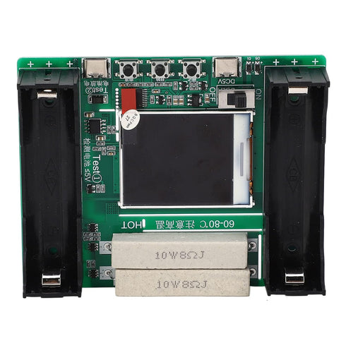DC5V Battery Internal Resistance Tester Battery Capacity Tester 1.77in LCD Display Internal Resistance Capacity Voltage Current Power for Lithium ...