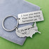 Xiahuyu Long Distance Relationship Gift Keychain I Love You More Than The Miles Between Us Keychain Going Away Gift Girlfriend Boyfriend Gifts Per...