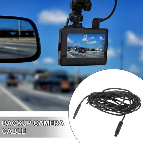 X AUTOHAUX 4 Pin 13ft 4m Backup Camera Extension Cable Dash Camera Cord...