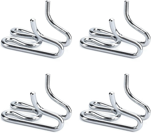 Dog Collar Extra Links Designed for Herm. Sprenger Collar (4 Pack) Steel Chrome Plated Dog Training Collar Links (2.25mm, Silver)...