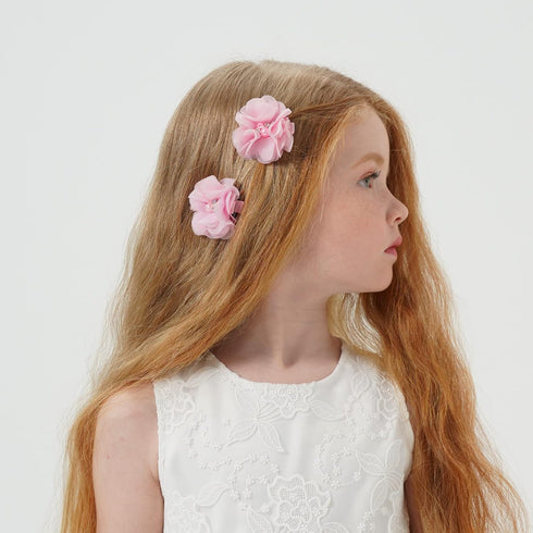 30pcs Baby Girls Alligator Hair Clips Chiffon Flower Hair Barrettes Accessories for Kids Toddler Teens (01)...