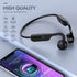 Open Ear Bone Conduction Earbuds,Bluetooth 5.3 Wireless Sport Headphones,Built-in Mic,10H Playtime,IPX65 Sweatproof Lightweight Earphones for Runn...