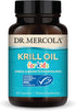 Dr. Mercola Krill Oil for Kids - 320 mg Krill Oil - MSC Certified - Supports Brain & Body Development - Phospholipid Form for Absorption - Non-GMO...
