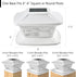 Davinci Lighting Flexfit Solar Outdoor Post Cap Lights - Includes Bases for 4x4 5x5 6x6 Wooden Posts - Bright LED Light - Pearl White (1 Pack)...