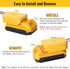 2 Packs Power Wheel Adapter for Dewalt 20V Battery, Power Wheels Battery Converter Kit with Switch & Fuse & Wire Terminals & 12 AWG Wire for DIY R...
