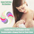 wegreeco Nursing Breast Pads (14 Pack)+Laundry Bag & Travel Storage Bag, 2 Sizes: 3.9/4.7inch - Washable & Reusable Breastfeeding Nursing Pads (Pa...